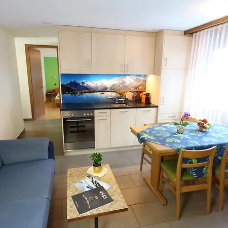 Daire Ferienhaus-apartment Golf Saas Fee