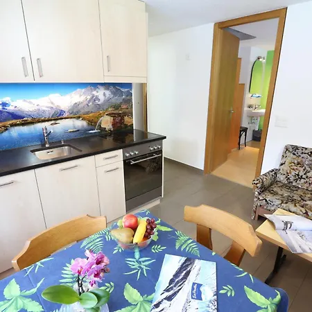Daire Ferienhaus-apartment Golf Saas Fee